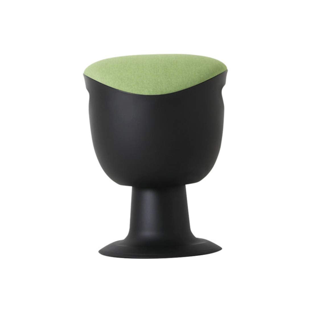 STIER multi-movable swivel stool with plate base and height-adjustable stool in various colors