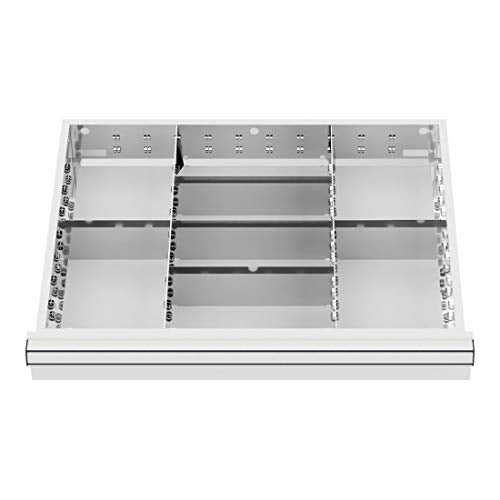 STIER Schubladeneinteilung Metalleinteilung BLH 150/175 mm Innenmaß 600x450 mm 8