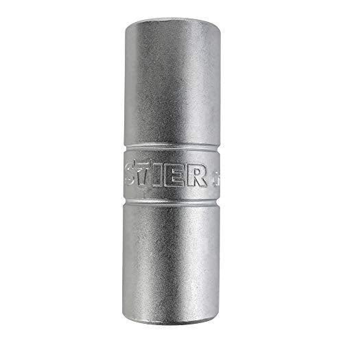 STIER Zündkerzen-Steckschlüsseleinsatz 1/2 u. 3/8, SW 18 mm Zündkerzenschlüssel