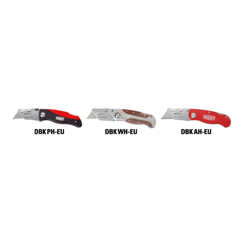 Bessey Klingen-Klappmesser mit Kunststoffgriff DBKPH-EU