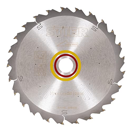 STIER circular saw blade wood 165 x 1.9 x 20 25W 23° chip angle