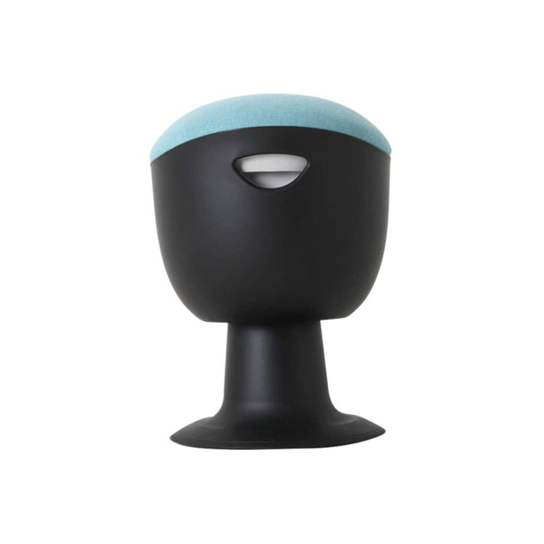 STIER multi-movable swivel stool with plate base and height-adjustable stool in various colors