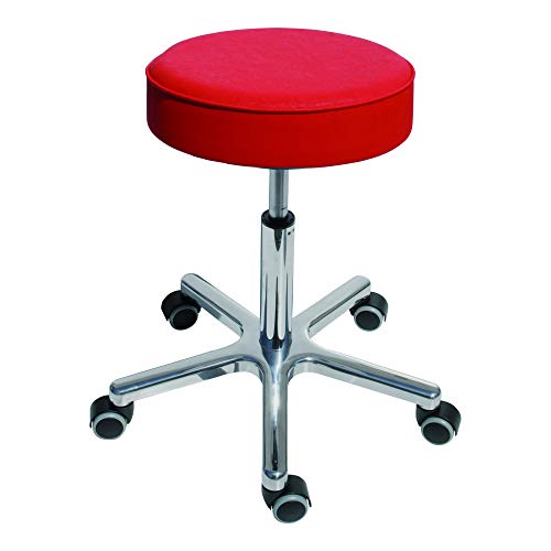STIER Drehhocker Doppelrollen höhenverstellbar Sitzhöhe 540 bis 720mm div Farben