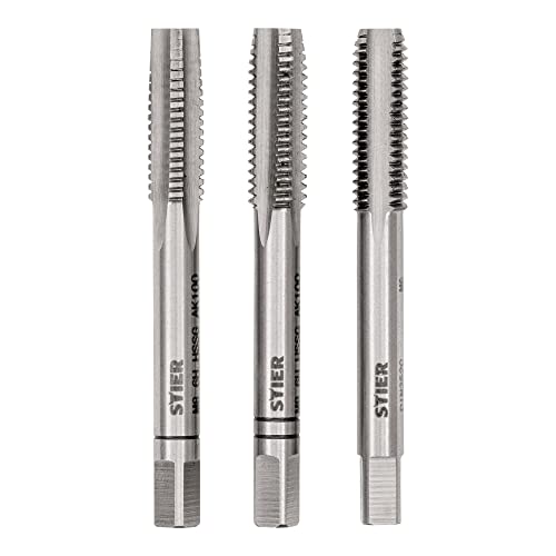 STIER Handgewindebohrer Satz 3-teilig Vor- Mittel- und Fertigschneider