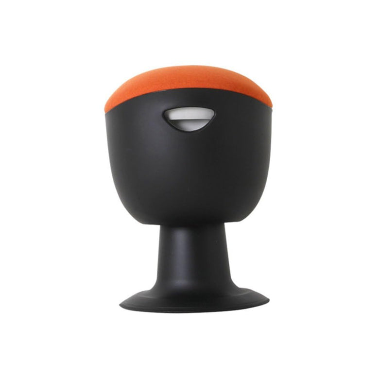 STIER multi-movable swivel stool with plate base and height-adjustable stool in various colors
