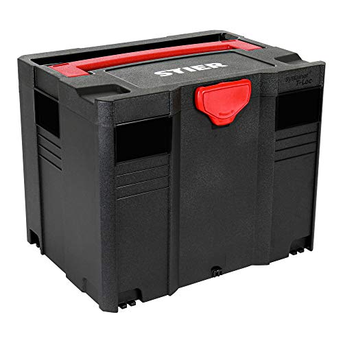 STIER Systainer T-LOC BLACK-Edition Werkzeugkoffer Sortierbox