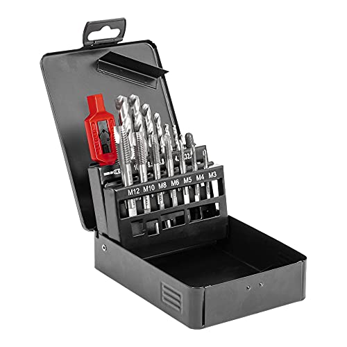 STIER Gewindeschneid Set mit Gewindebohrern unterschiedliche Größen