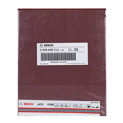 Bosch Schleifblatt Papier J475 Best for Metal 230 x 280 mm 180 ungelocht