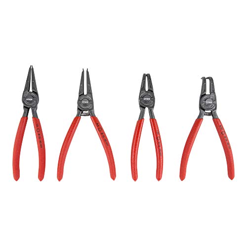 STIER circlip pliers set 4-piece with internal and