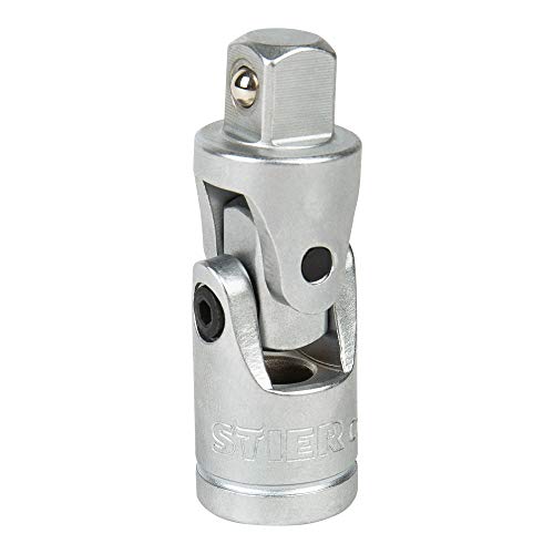 STIER Kardangelenk 1/4" 3/8" 1/2" Chrom-Vanadiun-Stahl in matter Ausführung