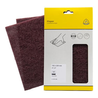 Klingspor NPA 400 Vliesbogen, 152 x 229 mm Very Fine Korund, SB-verpackt im