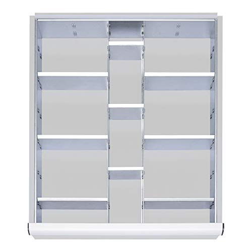 STIER divider set for drawers with a panel height of 60-90mm 2x9 dividers