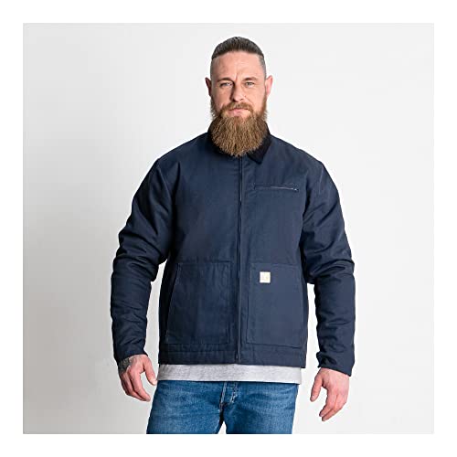STIER Heavy Work Jacket Padded bci cotton XL Navy
