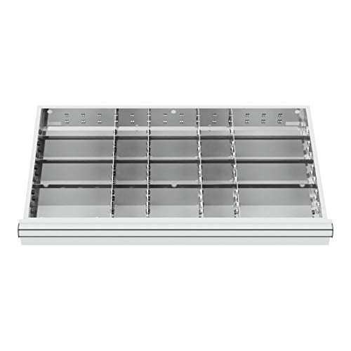 STIER Schubladeneinteilung Metalleinteilung BLH 150/175 mm Innenmaß 800x450 mm