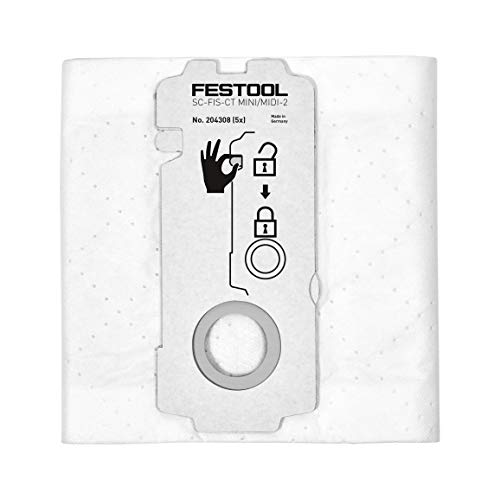 Festool SELFCLEAN Filtersack SC-FIS-CT MINI/MIDI-2/5/CT15 5 Stk