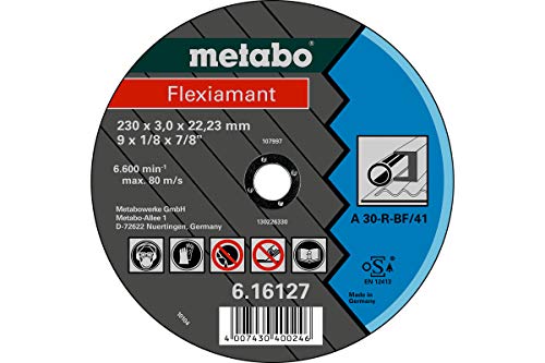 Metabo Flexiamant 150x3,0x22,23 Stahl, Trennscheibe, gerade Ausführung 25 Stk