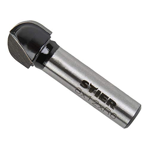 STIER cove milling cutter with ball bearing HM shank Ø 8 mm various sizes