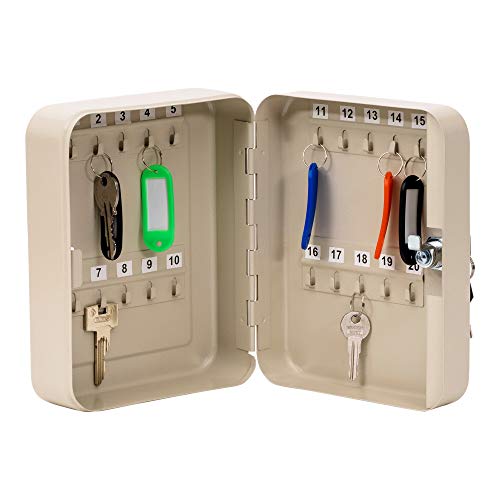 STIER Schlüsselkasten 20 bis 93 Schlüssel Schlüsselbox mit klappbarer Innenwand