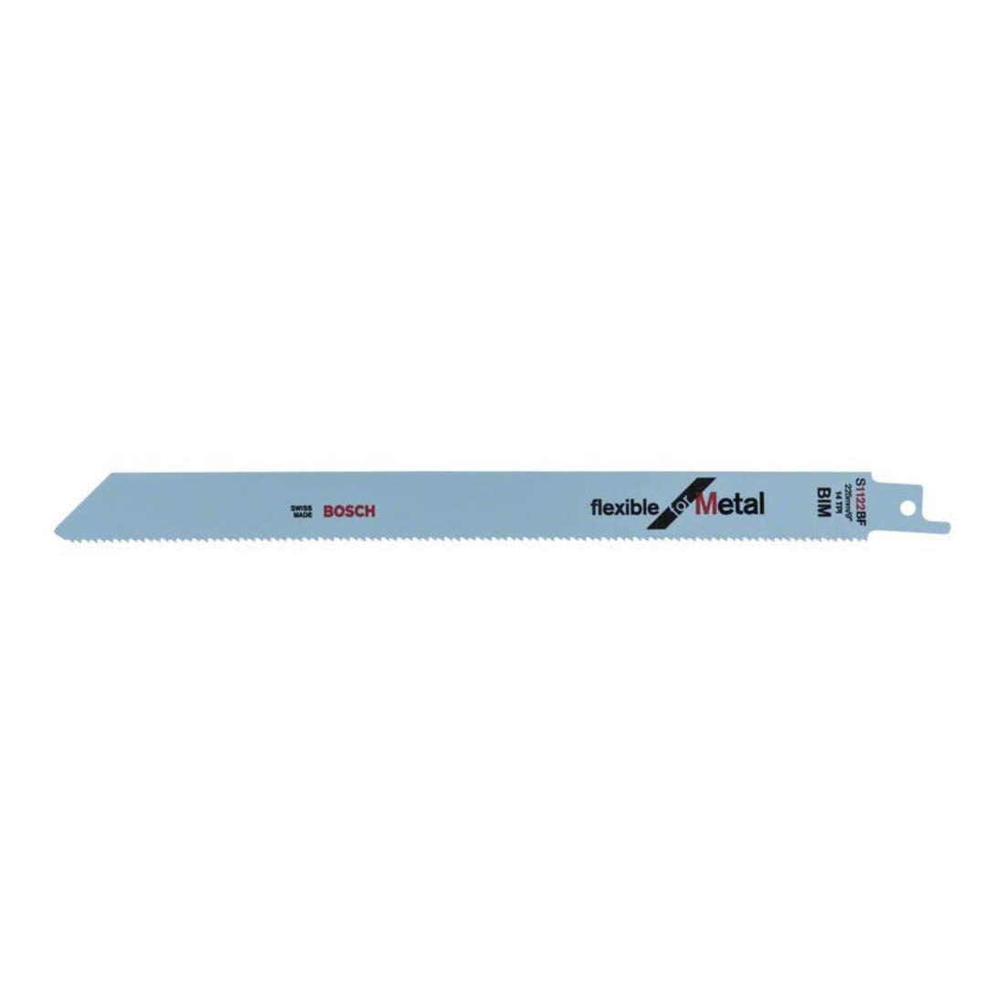 Bosch Säbelsägeblatt S 1122 BF, Flexible for Metal 5 Stk