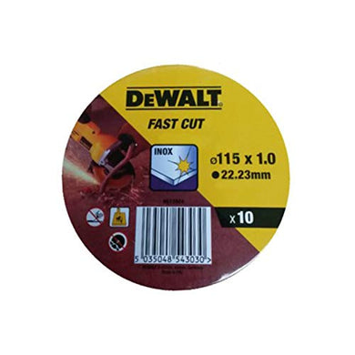 DEWALT Trennscheibe Edelstahl flach 115 mmx1.0 mm DT3506-QZ