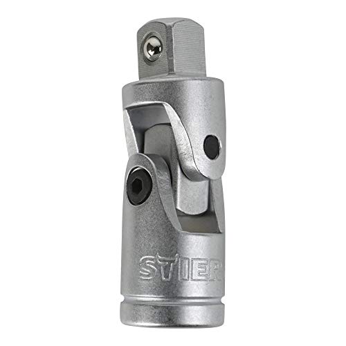 STIER Kardangelenk 1/4" 3/8" 1/2" Chrom-Vanadiun-Stahl in matter Ausführung
