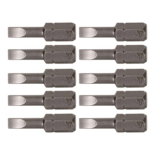 STIER Schlitz-Bit Form C 6,3 Länge 25mm 10er Pack 10 Stk diverse Größen Bit Satz