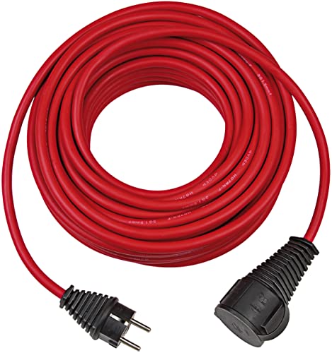 Baustellen-Verlängerungskabel IP44 25m rot H07RN-F 3G1,5