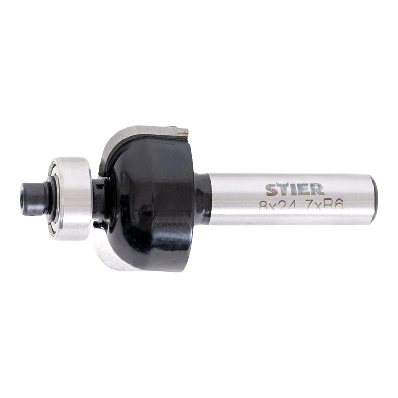 STIER cove milling cutter with ball bearing HM shank Ø 8 mm various sizes