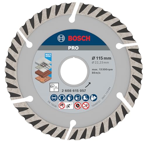 Bosch Diamanttrennscheibe Standard for Universal, 115 x 22,23 x 2 x 10 mm 10 Stk