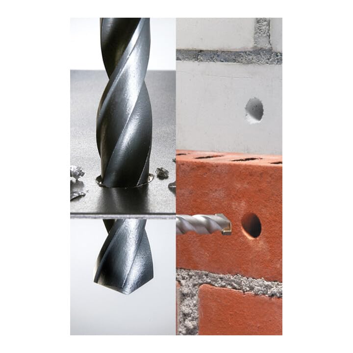 kwb Kombi Spiralbohrer Kassette HSS-HM 9-tlg