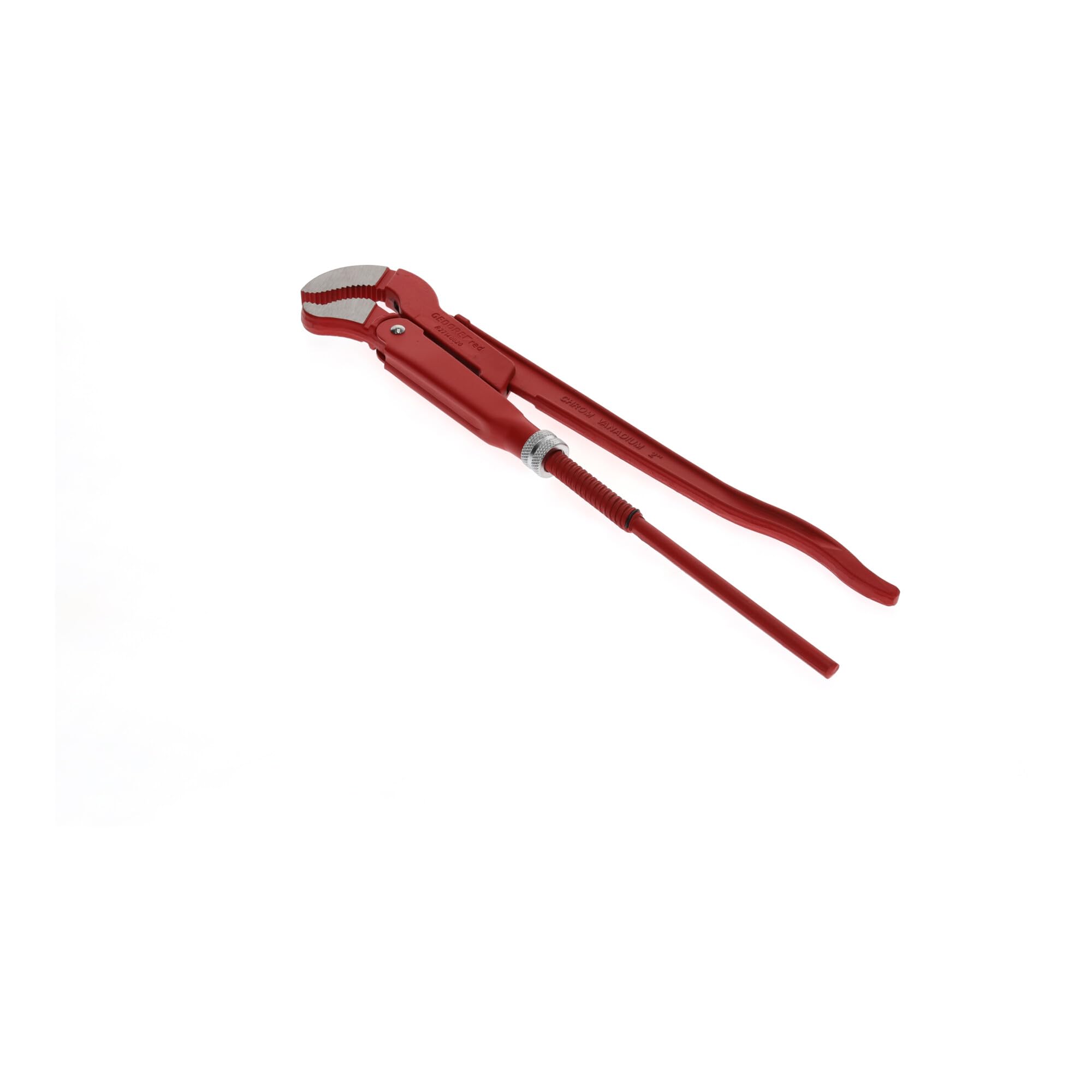 Gedore red 45° abgewinkelte Eck-Rohrzange, Spannweite 67 mm/2 Zoll, S-Maul