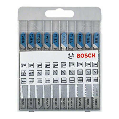 Bosch Stichsägeblatt-Set Basic for Metal 10-teilig