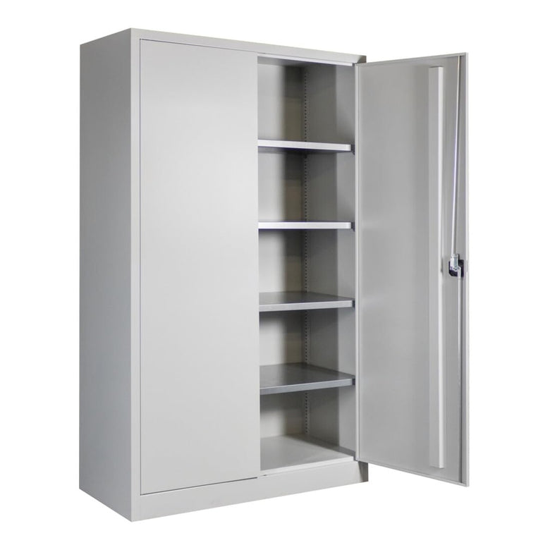 STIER Premium universal cabinet with 4 galvanized shelves 1950x1200x500mm