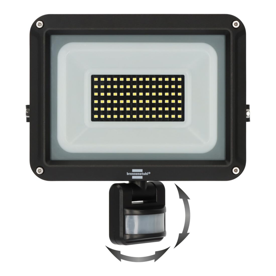 Brennenstuhl LED Strahler JARO 7060 P (LED Wandstrahler für außen IP65, 50W