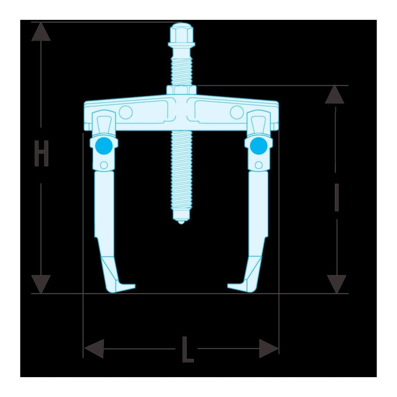Facom Arme für Abzieher U.312H 45-85mm