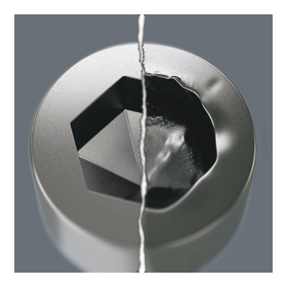 Wera 2054 Elektroniker-Sechskantschraubendreher, 3/32" x 60 mm