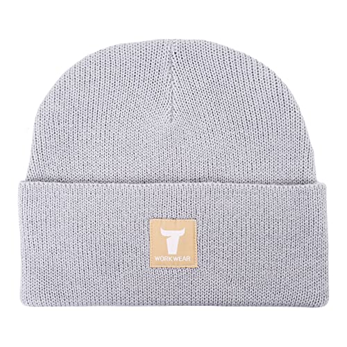 STIER Beanie One Size 7gg Ice Grey