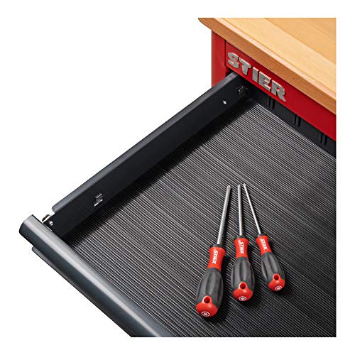 STIER Gummi-Schubladeneinlage für STIER Werkstattwagen Zubehör Werkstattwagen