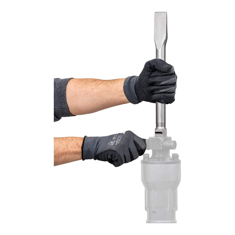 STIER SDS-HEX flat chisel set 35/50 x 410 mm steel for demolition hammer versatile