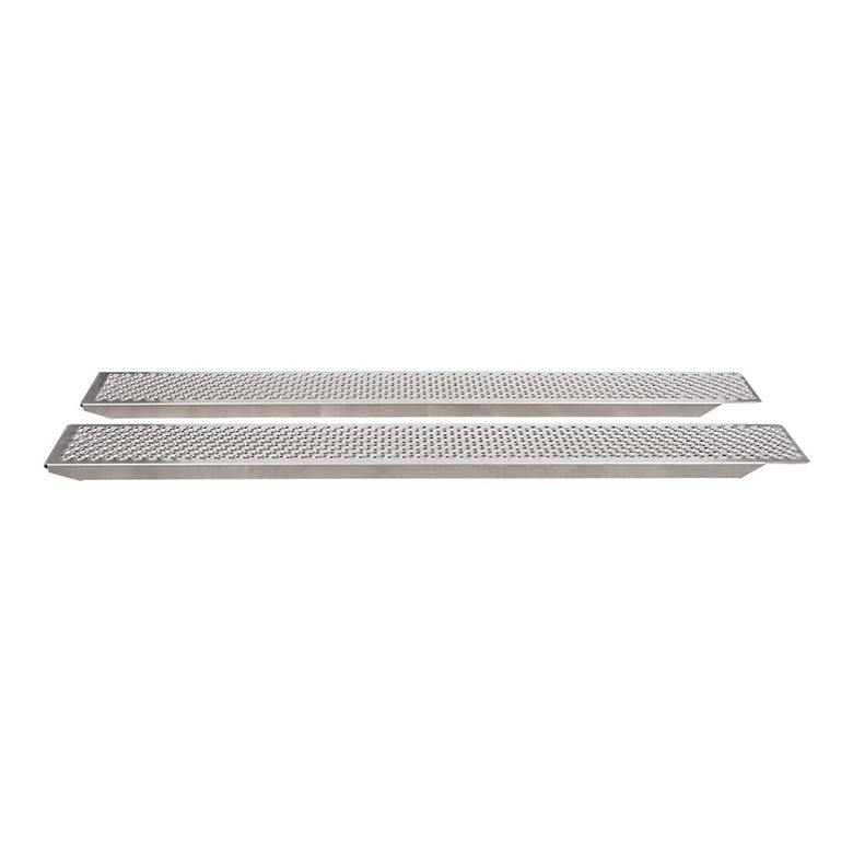 STIER aluminum loading rail set 1950x200mm 5kg 2 rails total load capacity 400kg