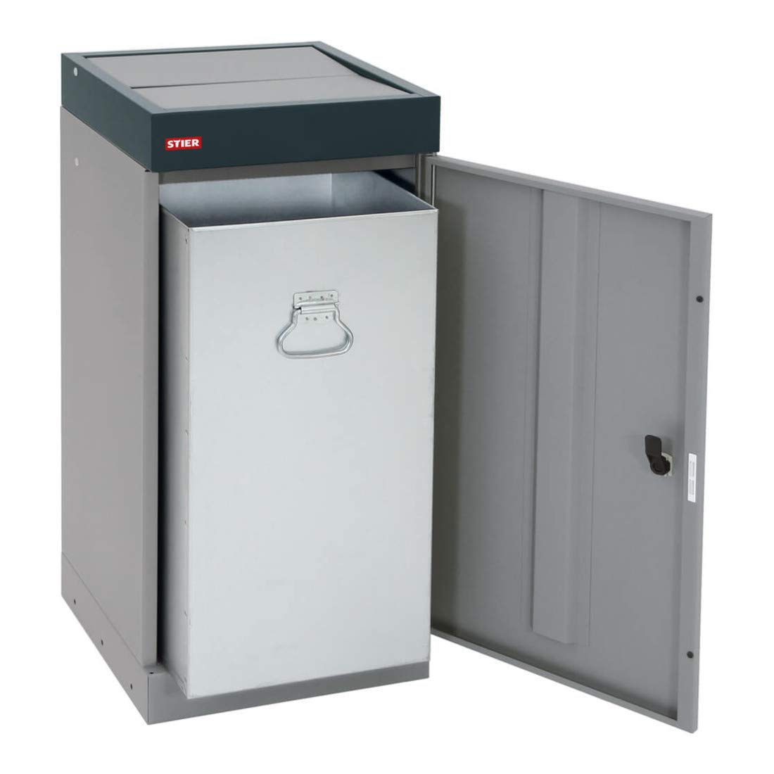 STIER Wertstoffsammler Premium 30l mit Schwingdeckel