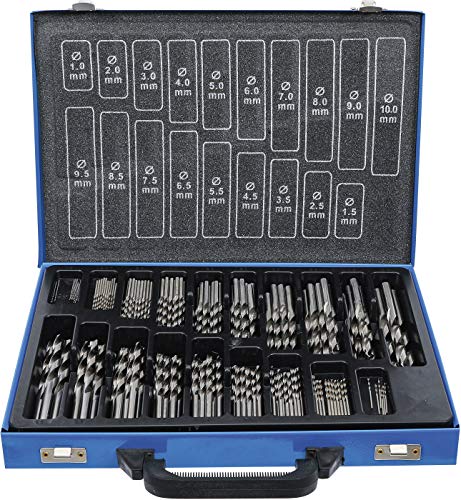 BGS Spiralbohrer-Satz HSS 1 - 10 mm, 170-tlg.