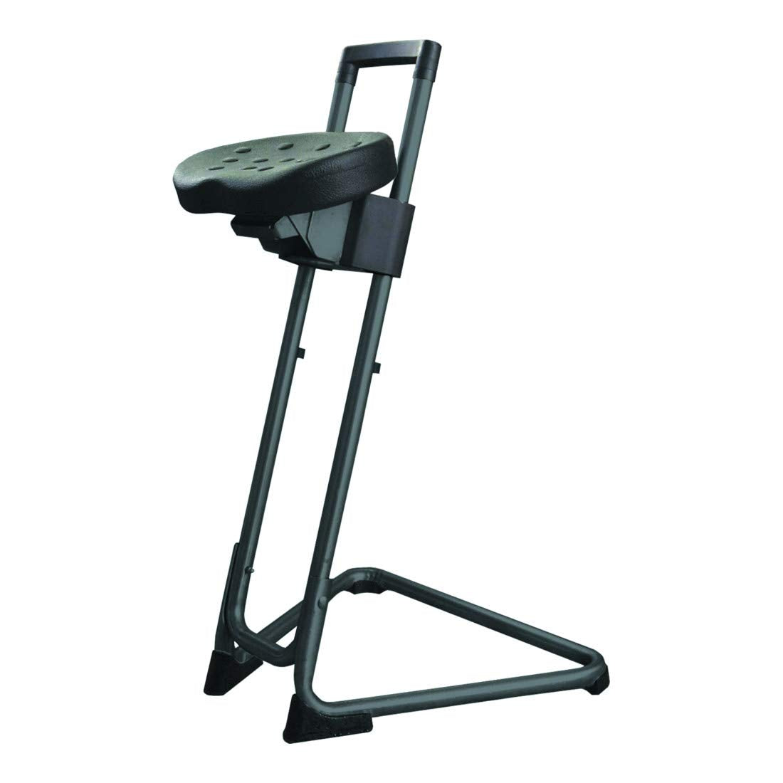 STIER standing aid with steel frame grey seat height 600-850 mm PU seat
