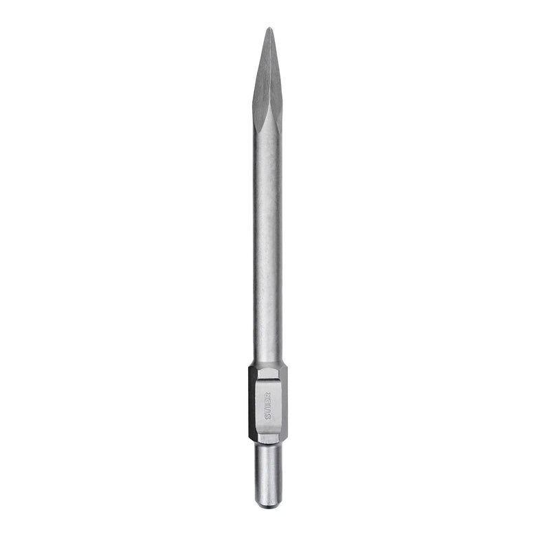 STIER SDS-HEX Spitzmeißel 410 mm für Abbruchhammer aus Stahl guter