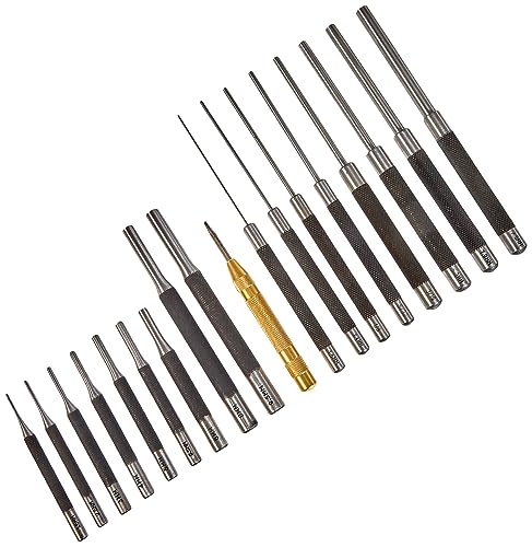 BGS Splintentreiber-Satz 100 - 150 - 200 mm 1,5 - 9,5 mm inkl. Körner 18 teilig