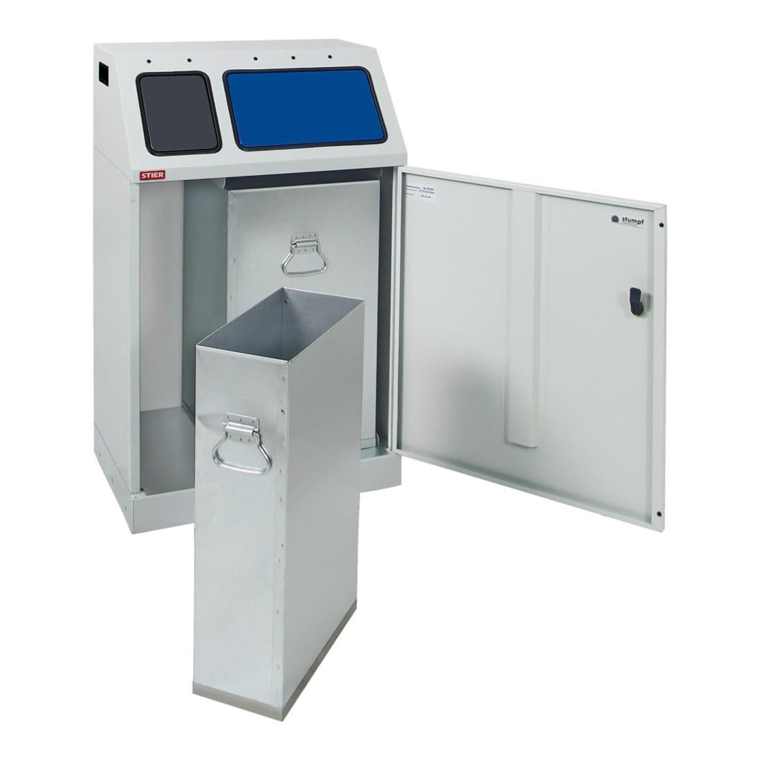 STIER recycling collection system Premium 1x30l and 1x60l