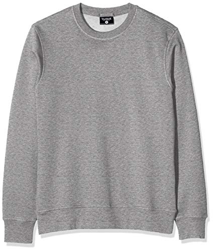 Clique Sweatshirt Classic Roundneck, grau-meliert, Unisex-Größe: M