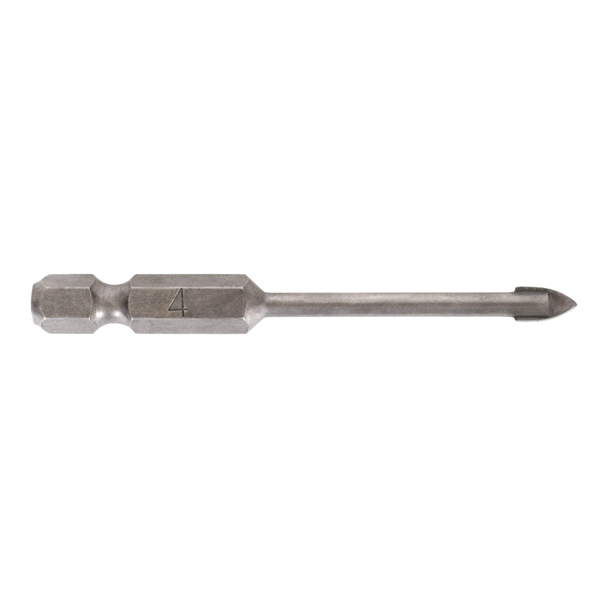STIER tile drill 4 mm size 1/4 inch bit HEX hexagon YG6X metal hardness value