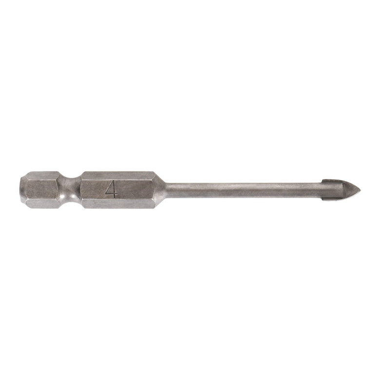 STIER tile drill 4 mm size 1/4 inch bit HEX hexagon YG6X metal hardness value