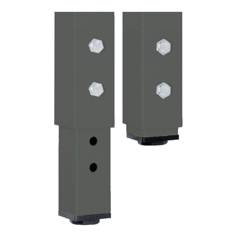 STIER Höhenverstellbare Werkbank Premium mit 2 Schubladen und 2 Flügeltüren BxTxH 1500x700x840-1040mm anthrazitmetall / RAL 5010